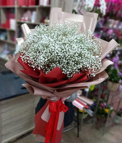 Букет цветов из: Гипсофила в Угре
