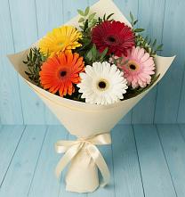 Букет цветов из:  Герберы в Угре