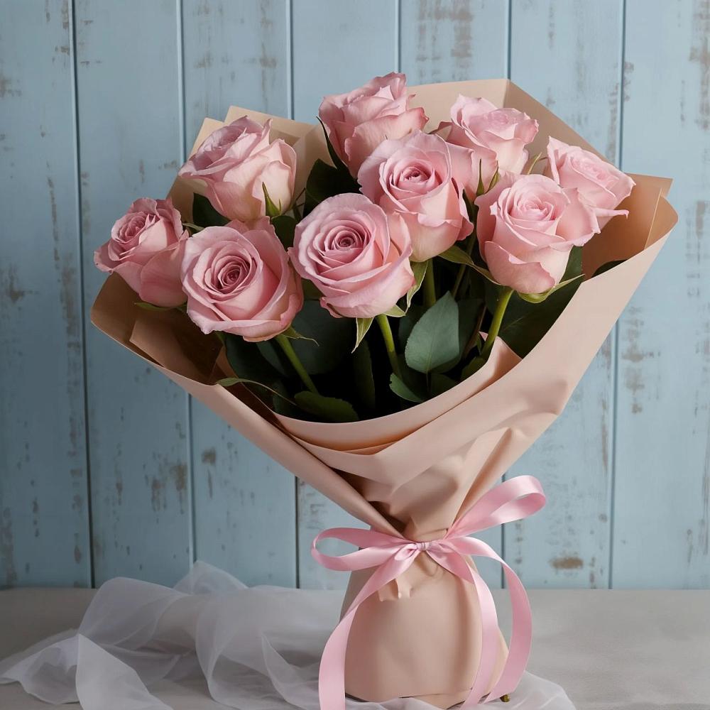 Букет цветов из: Розы в Угре