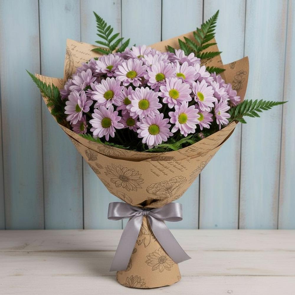 Букет цветов из: Хризантемы в Угре