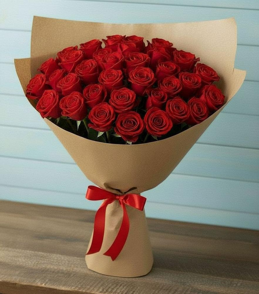 Букет Красные розы Милано в Угре