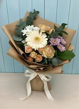 Букет цветов из:  Герберы и Хризантемы #REPLACE_PRED# Угре