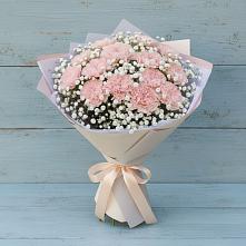 Букет цветов из:  Гвоздики в Угре