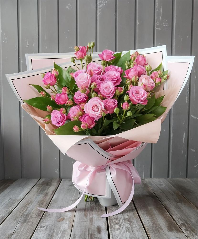 Букет Розовый кустик в Угре