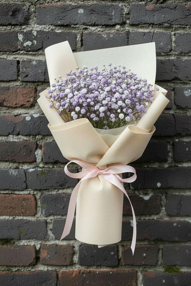 Букет цветов из: Гипсофила в Угре