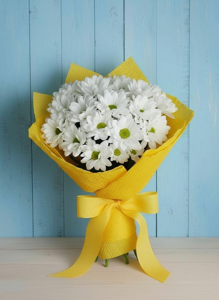 Букет цветов из: Хризантемы в Угре