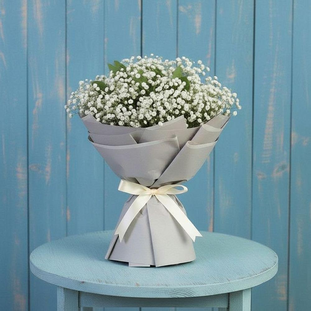 Букет цветов из: Гипсофила в Угре