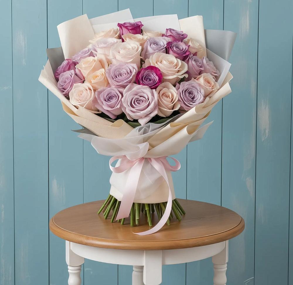 Букет цветов из: Розы в Угре