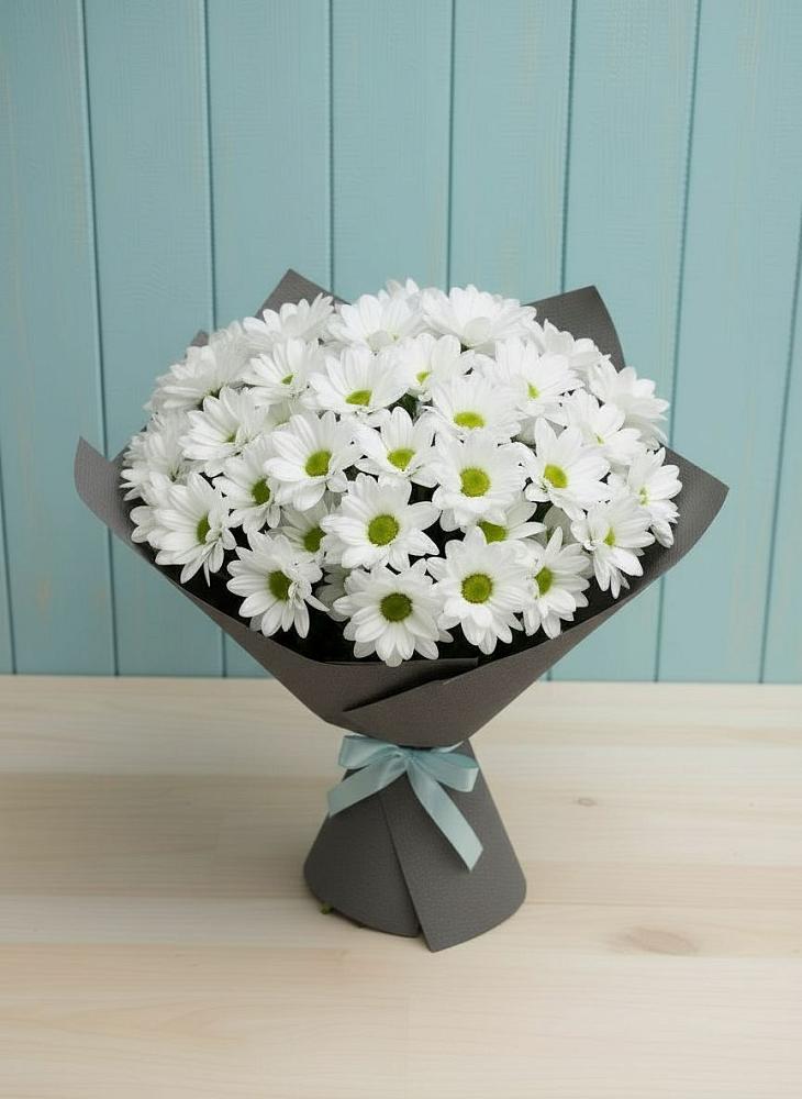 Букет цветов из: Хризантемы в Угре