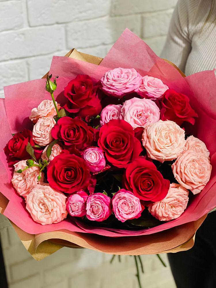 Букет цветов из: Розы в Угре