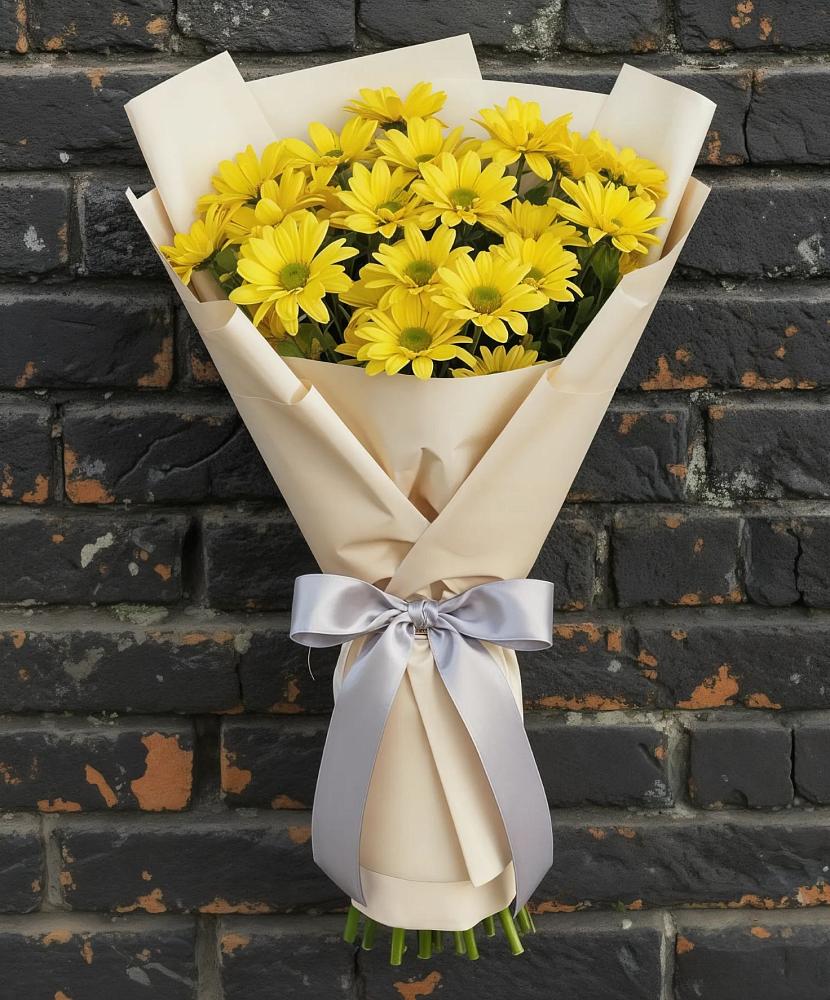 Букет цветов из: Хризантемы в Угре