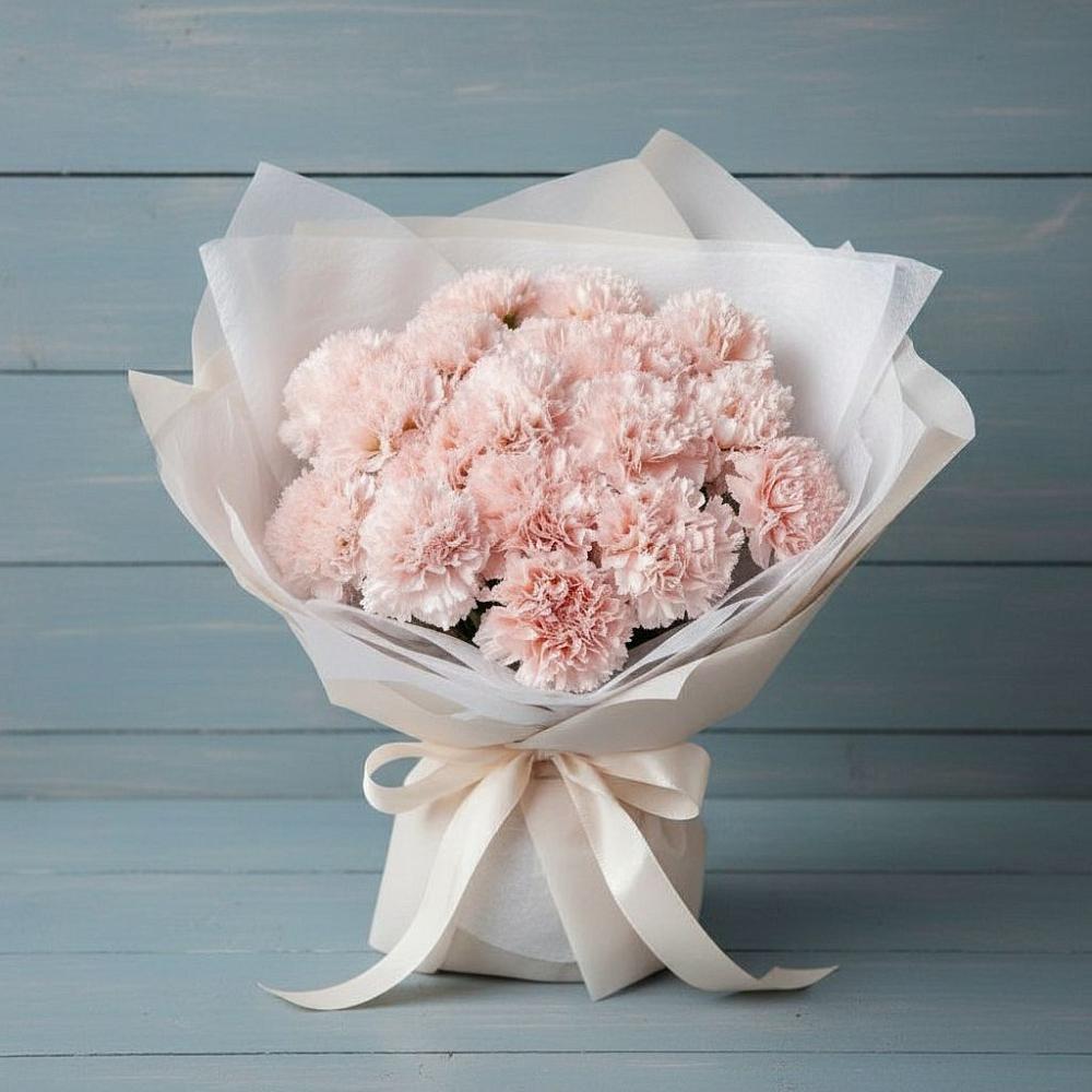 Букет цветов из: Гвоздики в Угре