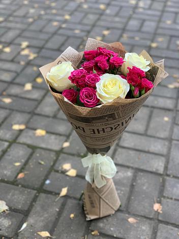 Букет цветов из: Розы в Угре