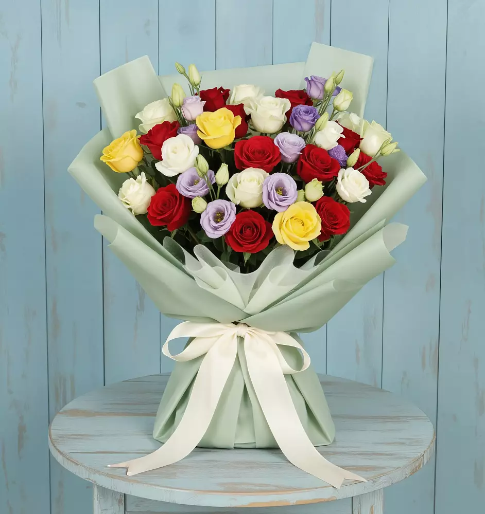 Букет цветов из: Розы в Угре