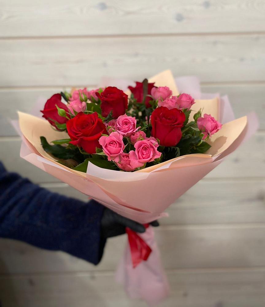 Букет цветов из: Розы в Угре