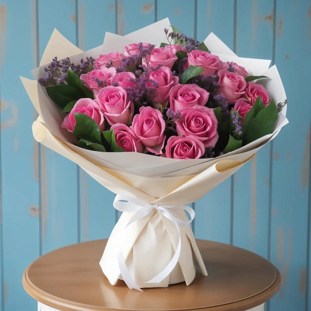 Букет цветов из: Розы в Угре